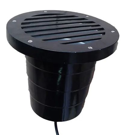 REFLETOR SOLO PAR 38 PRETO COM GRADE