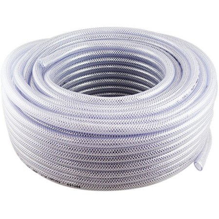 MANGUEIRA JARDIM TRANÇADA TRANSPARENTE 3/8 (VERIFIQUE  A DESCRIÇÃO)
