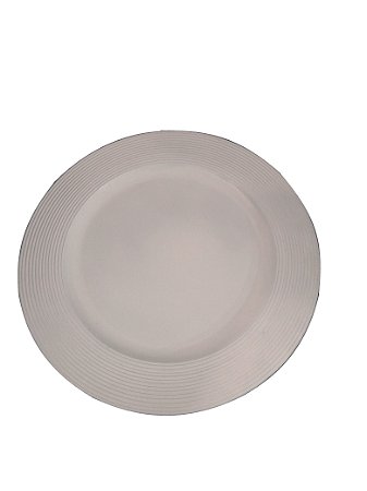 PRATO SOUSPLAT BRILHANTE 33CM BRANCO