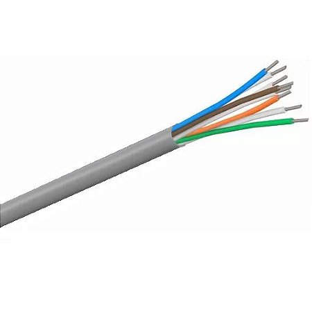 FIO TELEFONE CCI 50X04PAR CINZA MEGATRON (VERIFIQUE A DESCRIÇÃO)