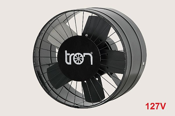 EXAUSTOR MONOVOLT 127V 30CM GRAFITE TRON
