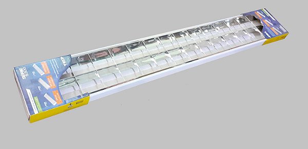 LUMINÁRIA  SOBREPOR  ECP 2X18W PARA LÂMPADA LED