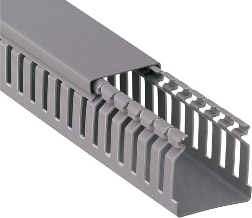CANALETA PVC CINZA 30X30