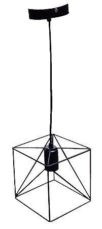 PENDENTE ARAMADO QUADRADO