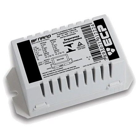 REATOR ELETRÔNICO 2X20 ECP PARA LUMINÁRIA
