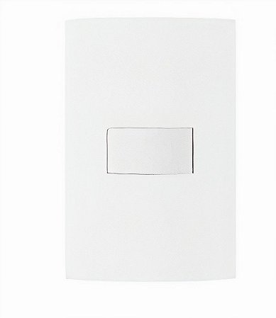 CONJUNTO CLEAN 4X2 1 INTERRUPTOR SIMPLES