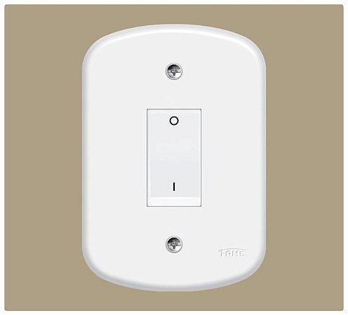 CONJUNTO FAME BLANC 4X2 INTERRUPTOR BIPOLAR 20A