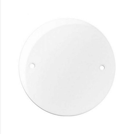 PLACA REDONDA 3 BRANCA SLEEK