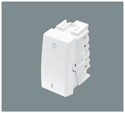 MÓDULO HABITAT INTERRUPTOR BIPOLAR SIMPLES 10A