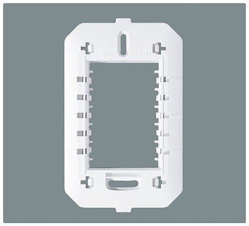 CONJUNTO FAME HABITAT/ELEGANCE 4X2 SUPORTE 3 POSTOS BRANCO
