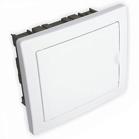 QUADRO DISTRIBUIÇÃO 12/24 EMBUTIR BRANCO FAME