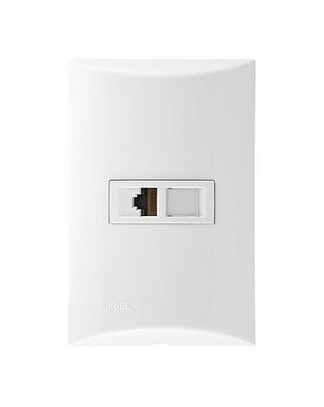 CONJUNTO BRAVA 4X2 RJ45