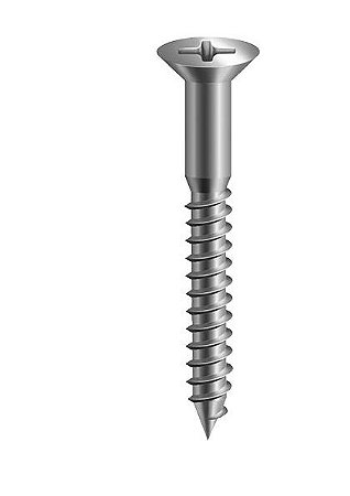 PARAFUSO MADEIRA PHILIPS 6.1X45