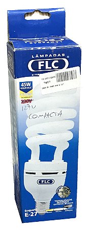 LÂMPADA FLUORESCENTE COMPACTA 45WX127 FLC