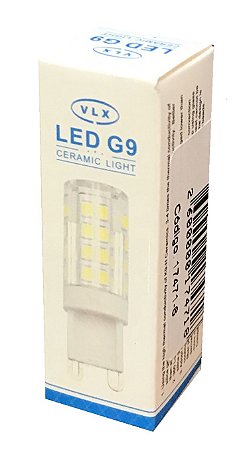 LÂMPADA LED G9 5W 6000K VLX
