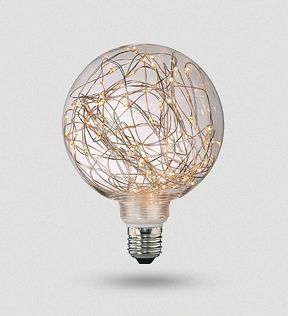 LÂMPADA LED LUZ  DE FADA TRANSPARENTE