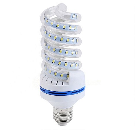 LÂMPADA LED ESPIRAL 16W BIVOLT BRANCO FRIO ROHS