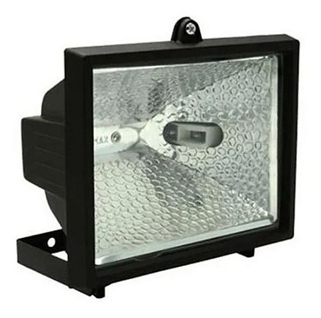 REFLETOR PARA HALÓGENA DECORLUX 150W PRETO