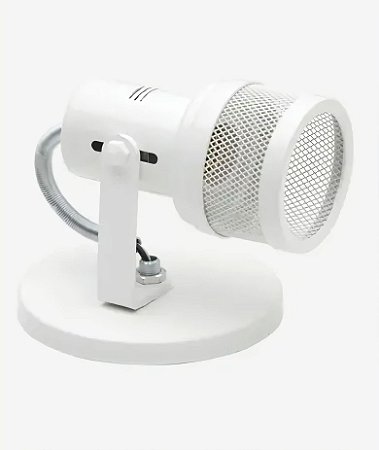 SPOT PARA 1 LÂMPADA TELINHA BRANCO