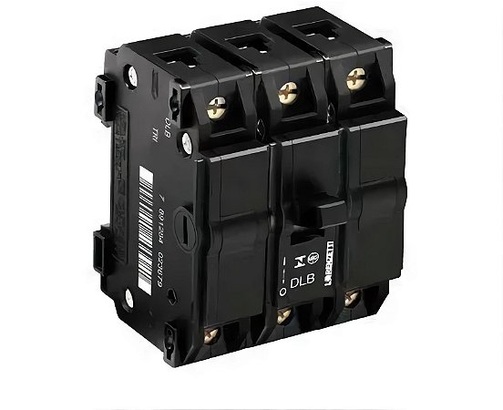 DISJUNTOR NEMA TRIPOLAR LORENZETTI CURVA B 10 A