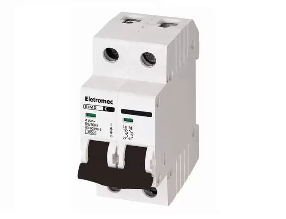 DISJUNTOR DIN BIPOLAR ELETROMAC 63 A