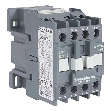 CONTATOR TRIPOLAR 9A 220 SCHNEIDER