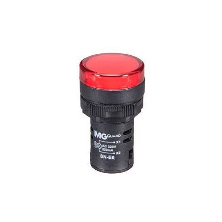 SINALEIRO MARGIRIUS VERMELHO SN-E5 127V
