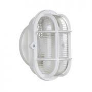 LUMINÁRIA TARTARUGA OVAL BRANCA 60W EXTRALUZ