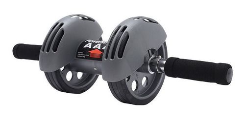 Roda Abdominal Com 2 Rodas Modelo Power com Barra Reforçada