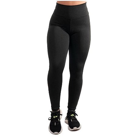 Calça Legging Feminina Cós Alto Fitness Suplex Academia Treino