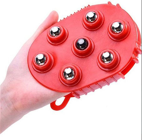 Luva Massageadora Corporal para Relaxamento e Alívio de Dor