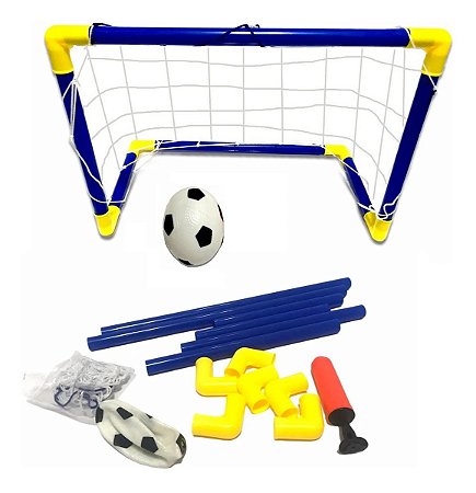 Mini Golzinho Bola Infantil Trava De Futebol