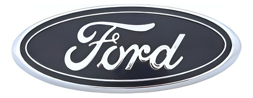 Emblema Grade Fd F250 F350 F4000 04/17 Alto Relevo Azul