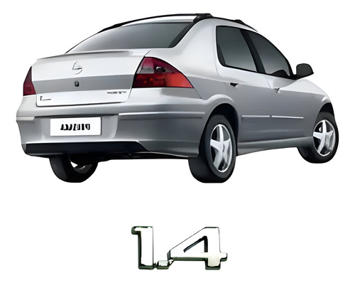Emblema Prisma 1.4 2007 A 2011