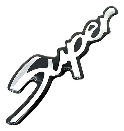 Emblema Escrita Super GmCorsa Resinado Adesivo 97 A 02