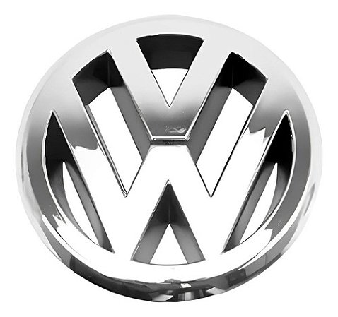 Emblema Grade Vw Polo Cromado 07 08 09 10 11 12