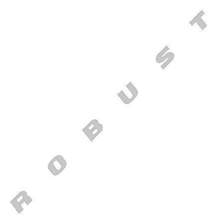 Emblema Adesivo Tampa Traseira Saveiro Robust Prata Faixa Prata