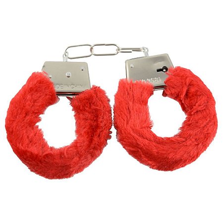 Algemas de Metal Revestida com Pelúcia