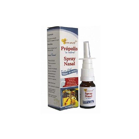 Propolis Spray Nasal Veromed 10ml Sem álcool