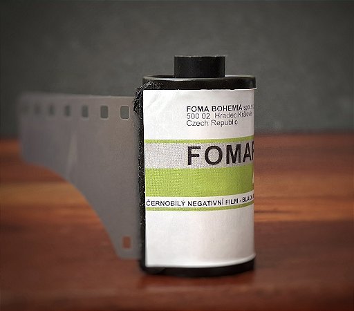 Filme PB FOMAPAN 400 - 36 poses - rebobinado - ISO 400