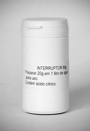 Interruptor - 80g - Ácido cítrico