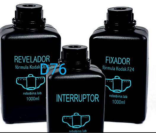 Kit D76 1 litro+ interruptor 1 litro +  fix preparado 1 litro*