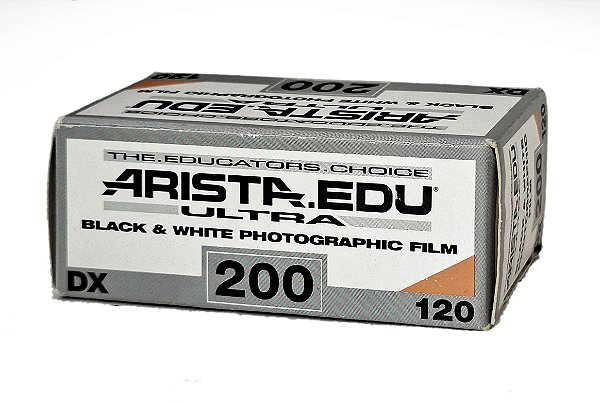 Filme 120 - ARISTA EDU ULTRA -200 -  filme pb Médio Formato  - * vcto 2025