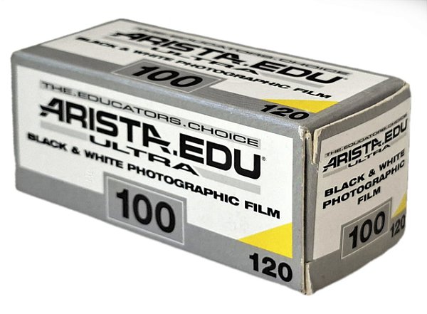 Filme 120 - ARISTA EDU ULTRA -100 -  filme pb Médio Formato  - * vcto 2025