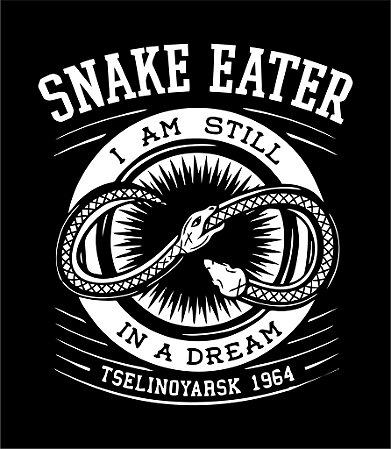Camiseta metal gear snake eater - Medieval Camisetas de Games