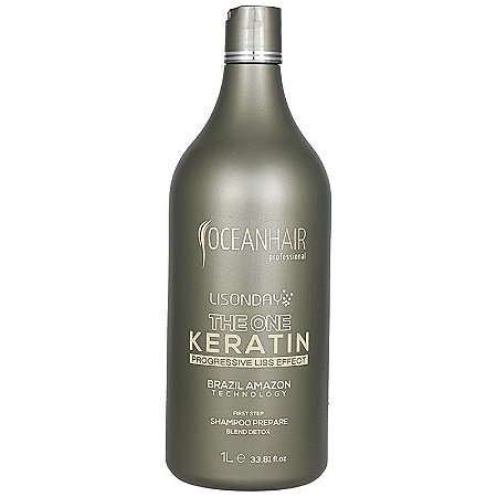 Shampoo Anti-resíduo Prepare Lisonday The One Keratin 1 litro - Ocean hair