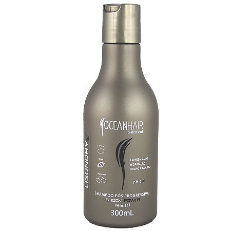 Shampoo Pós Progressiva Lisonday Shock Power 300ml - Ocean Hair