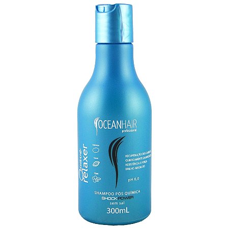 Shampoo Pós Quimica Wave Relaxer Shock Power 300ml - Ocean Hair