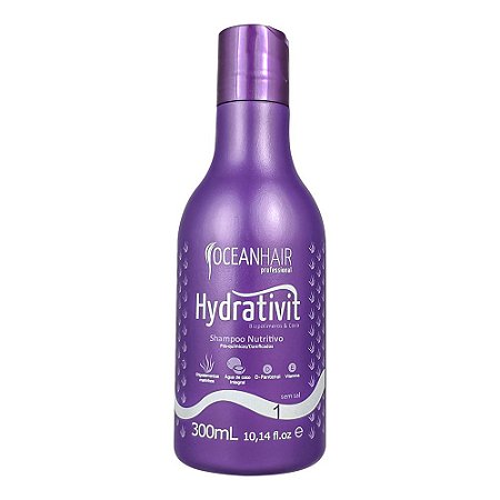 Shampoo Nutritivo Hydrativit Homecare 300ml - Ocean Hair