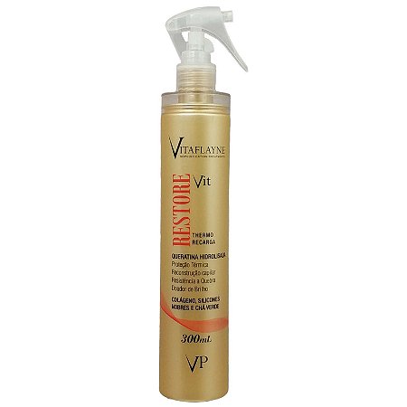 Restore Vit Thermo Recarga Queratina Hidrolisada 300ml - VitaFlayne